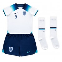 Dětský Fotbalový dres Anglie Jack Grealish #7 MS 2022 Domácí Krátký Rukáv (+ trenýrky)